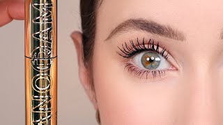 I Tried LOreals New Panorama Mascara Application Wear Removal [upl. by Assertal]