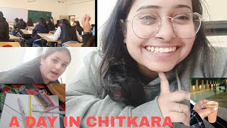 FULL DAY IN CHITKARA UNIVERSITY  HOSTEL LIFE  CHITKARA UNIVERSITY RAJPURA [upl. by Defant874]