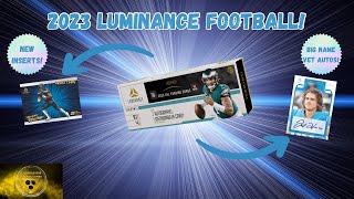 💥Early Preview💥 2023 Luminance Football  Incredible Looking Set [upl. by Eikcaj525]