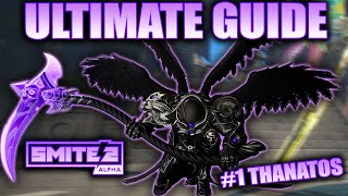 HOW TO PLAY THANATOS IN SMITE 2 BEST BUILDS COMBOS ETC  Smite 2 Thanatos Supercut [upl. by Clarie776]