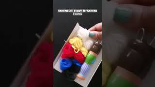 How to Knit Knitting Doll unboxing [upl. by Ykciv]