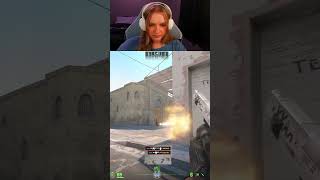 the woman was too stunned to speak twitch cs2 streamer girlgamer [upl. by Adnael223]