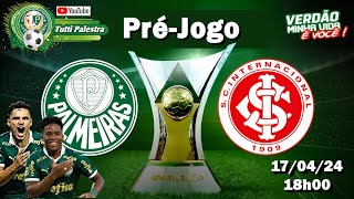 🔴AOVIVO  PréJogo Palmeiras x Internacional onde assistir ao vivo horário e escalações [upl. by Aiouqahs]