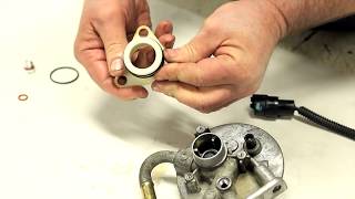 Howto replace amp rebuild the diesel fuel filter head on a Duramax engine [upl. by Arakat]