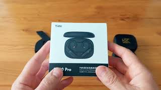 TRN BT20 Pro  новая блютуз гарнитура Unboxing [upl. by Saref122]