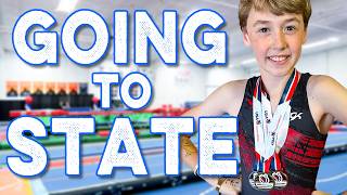 Gymnastics State Championships Trampoline amp Tumbling 🤸🏆🥇 Parker Ballinger 2024 [upl. by Arayt728]