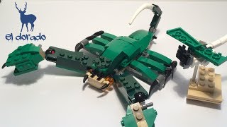 LEGO CREATOR 31058 Alternative  Scorpion Construction in Mighty Dinosaurs  レゴ el dorado [upl. by Vedetta]