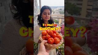 Tomato Chutney tomato chutney tomatochutney tomatorecipe vegrecipe trending tasty [upl. by Brit]