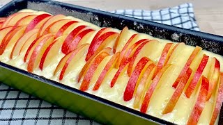 Si vous avez des pommes 🍎🍏 Faites ce gâteau incroyable facile et délicieux 121 [upl. by Edla]