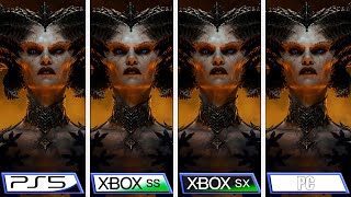 Diablo IV  PS5  Xbox Series SX  PC  Final Graphics Comparison [upl. by Rodriguez]