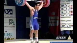 IronMind Spotlight on Marc Huster vs Pyrros Dimas From the 1998 Sr Europeans [upl. by Cerell621]