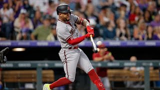 Every Ketel Marte Home run at Coors Field 7 [upl. by Odele]