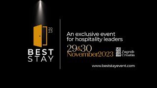 Best Stay Event 2023  Tourism amp Hospitality Event  Zonar Zagreb Croatia [upl. by Bussey823]