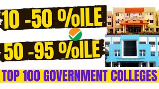 JEE 2024 Low Percentile  Get Top 100 Government colleges between 10 95 Percentile [upl. by Annyrb]