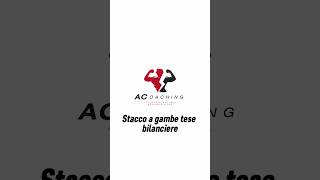 Stacco gambe tese con bilanciere [upl. by Koh]