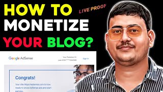 How to Monetize Your Blog and Start Earning Today  Blogging For Beginners ✅ [upl. by Noicpecnoc726]