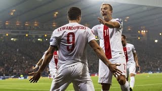 Robert Lewandowski 10 Najlepszych Bramek  Reprezentacja Polski [upl. by Ecissej495]