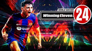 WINNING ELEVEN 24 PPSSPP 300MB FULL TRANSFERS  UCL ENGLISH VERSION HD GRAPHIC [upl. by Ahsratal]