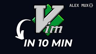 Learn VIM Fast Full Tutorial [upl. by Adnahcir911]