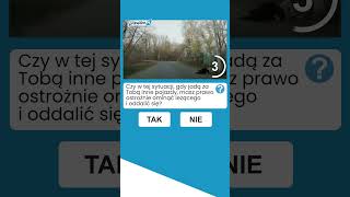 Czy w tej sytuacji gdy jadą za Tobą inne pojazdy możesz ominąć leżącego i oddalić się prawko [upl. by Etireuqram]