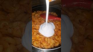 white sauce pasta asmr cooking shorts [upl. by Kosel]