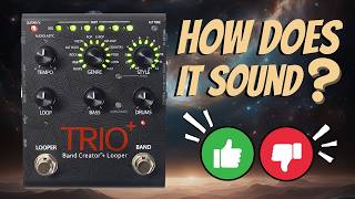 DIGITECH TRIO PLUS Sound Demo Your personal band on loop [upl. by Rooker]