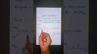 Aldol condensation Class 12 CBSE ICSE JEE NEET NDA chemistry shorts [upl. by Letney85]