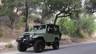 ICON FJ40 85 New School Restored And Modified Toyota Land Cruiser FJ40 [upl. by Kampmeier]