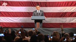 Raw Video Heckler Interrupts Obama Fundraiser [upl. by Okihcas]