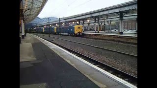 5 Deltics at York 11 October 2011 [upl. by Plumbo293]