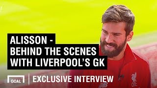 Alisson on Liverpool love Klopps coaching amp GK idols [upl. by Eigroeg]