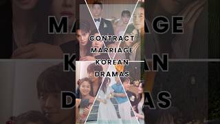 Top 12 Contract Marriage in Korean Dramas kdrama cdrama koreandrama mustwatch marriage [upl. by Nirhtak]