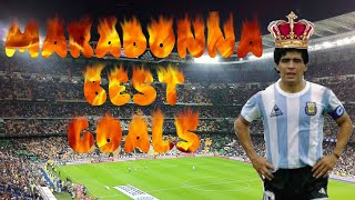 Diego Maradona best goals of football [upl. by Vesta]