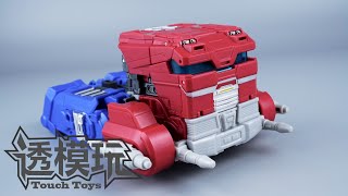 【SwiftTransform】TRANSFORMERS ONE OPTIMUS PRIME ORION PAX TAKARA TOMY LEADER CLASS 透模玩速變 柯博文 擎天柱 [upl. by Treble]