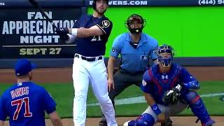 Travis Shaw drills a walkoff tworun home run [upl. by Vance234]