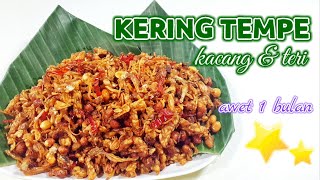 CARA BUAT KERING TEMPE  MAKANAN KHAS INDONESIA  CARA MEMBUAT MASAKAN DARI TEMPE YANG ENAK [upl. by Nairb]