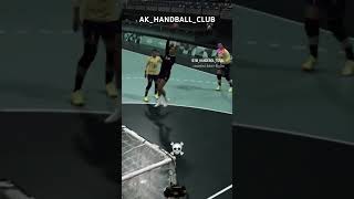 Best lob shot in handball 💫🥅 bestofhandball handball trending sportsball [upl. by Pennebaker]