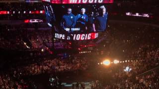 Stipe Miocic UFC 211 Entrance [upl. by Ahsyt]