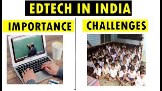 EdTech In India In HINDI  What Is Educational Technology  Importance And Challenges In Education [upl. by Ihcego]