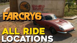 Far Cry 6 How To Get All Rides Car Cry Trophy  Achievement Guide [upl. by Deeraf]