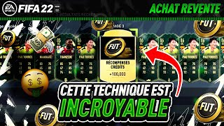 FIFA 22 ACHAT REVENTE 📈  GAGNER des CRÉDITS RAPIDEMENT 💰 100KHEURE Tuto Ultimate Team [upl. by Nivahb]