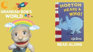 ❤️ Kids Book Read Aloud Dr Seuss HORTON HEARS A WHO [upl. by Spohr]