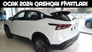 OCAK 2024 NISSAN QASHQAI FİYAT LİSTESİ AÇIKLANDI [upl. by Lesig]