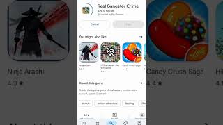 Real gangster crime game download play store [upl. by Eardna]