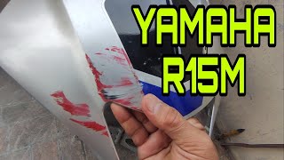 How to repaint scratch fairings on a motorcycle [upl. by Nosnah90]