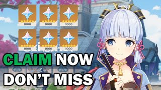 Almost Over Don’t Miss Out on 200 Free Primogems amp Rare Rewards  Genshin Impact [upl. by Etnoled]