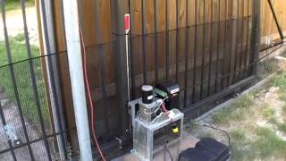 Aleko AC 1300 sliding gate opener trouble [upl. by Whalen]