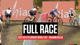 FULL RACE 2023 UCI Cyclocross World Cup Maasmechelen [upl. by Horner]