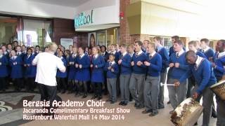 Bergsig Academy performed at The Complimentary Breakfast Waterfall Mall in Rustenburg [upl. by Valerian]