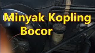 CARA MEMPERBAIKI MINYAK KOPLING MOBIL BOCOR [upl. by Uphemia]